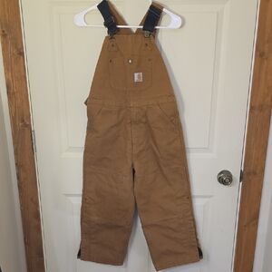 Carhartt Kids Tan Overalls